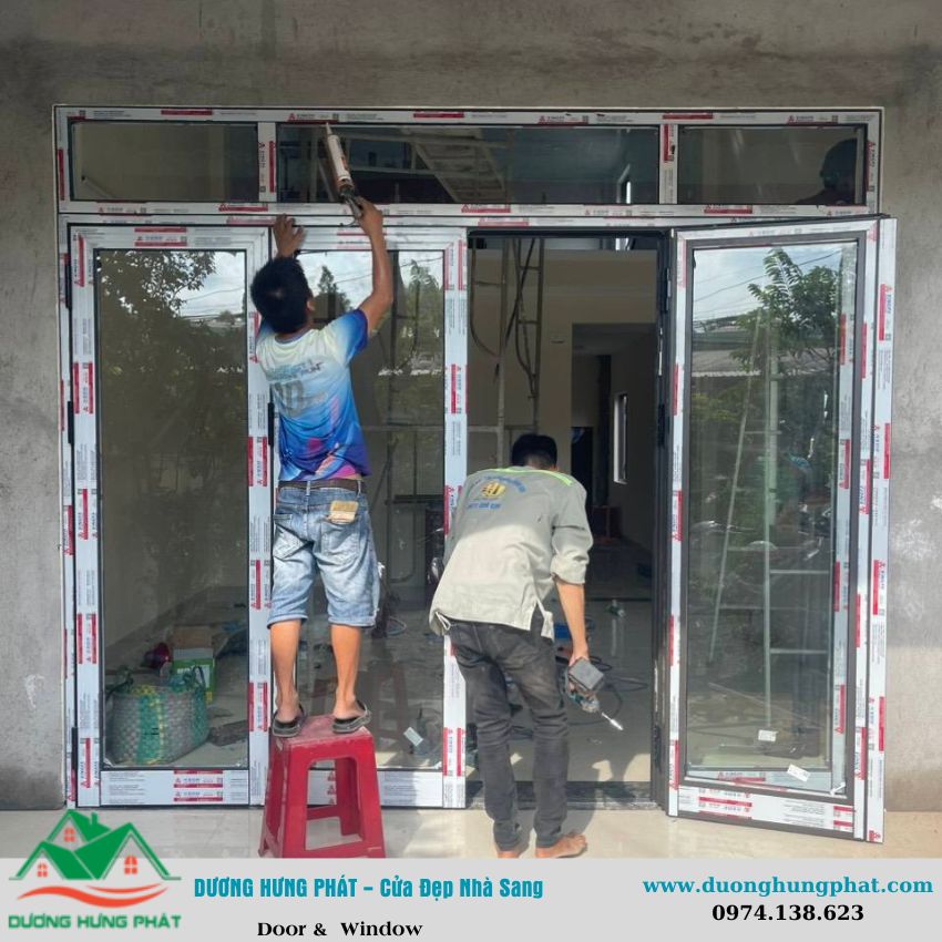 thợ thi công cửa nhôm Xingfa tại Sài Gòn
